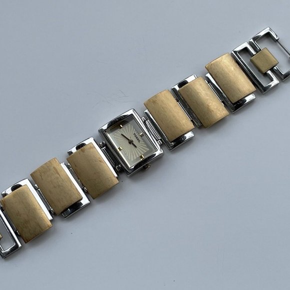 Fossil F2 Women Wristwatch Analog Quartz Ladies Gold/Silver Watch ES-1866 - Picture 7 of 10